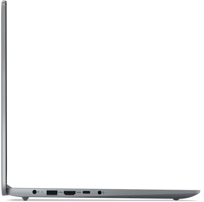 Ноутбук Lenovo IP Slim 3 15IRU8, 15.6", TN, Intel Core i3 1305U, LPDDR5 8ГБ, SSD 256ГБ, Intel UHD Graphics, серый (82x70066lk)