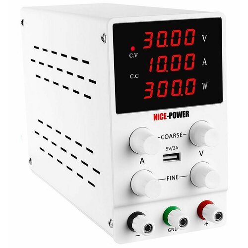 Источник питания Nice-Power SPS3010 импульсный (30 В, 10 А, 1 канал, 300 Вт, USB выход 5 В/2 А)