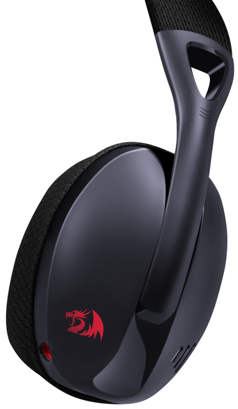 Наушники Redragon Ire Pro игровые беспроводные с микрофоном Bluetooth USB подсветка черный