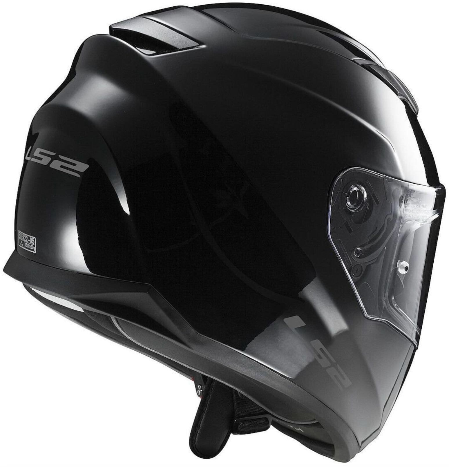 Шлем LS2 FF320 STREAM EVO Gloss Black (XS Gloss Black)