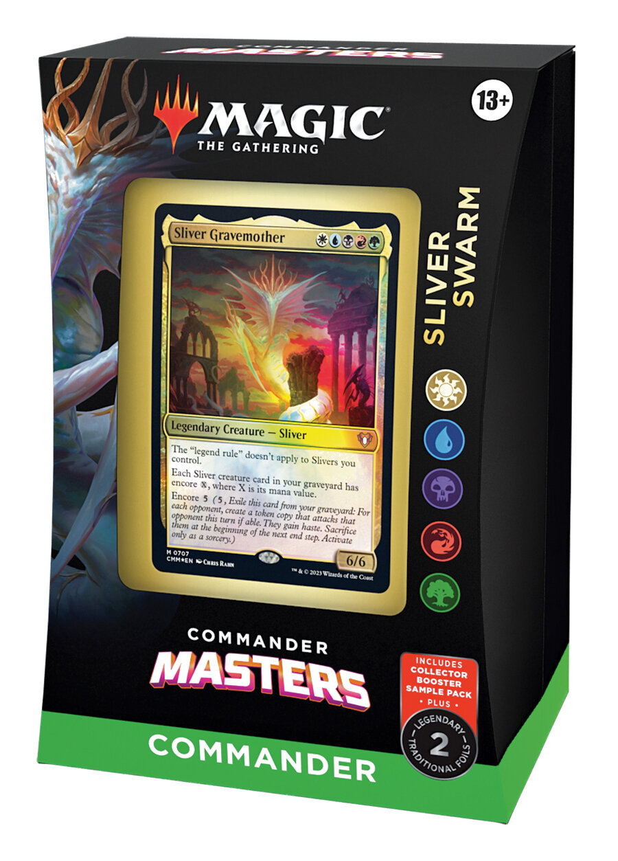 MTG: Колода Commander Deck - Sliver Swarm издания Commander Masters на английском языке