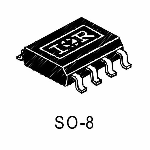 Микросхема IRF7319 NP-Channel MOSFET 30V 6.5A SO8