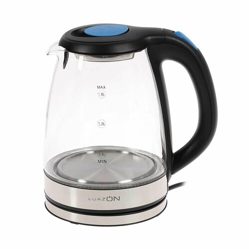 Чайник электрический стекло 18 л 1500 Вт подсветка 319000₽