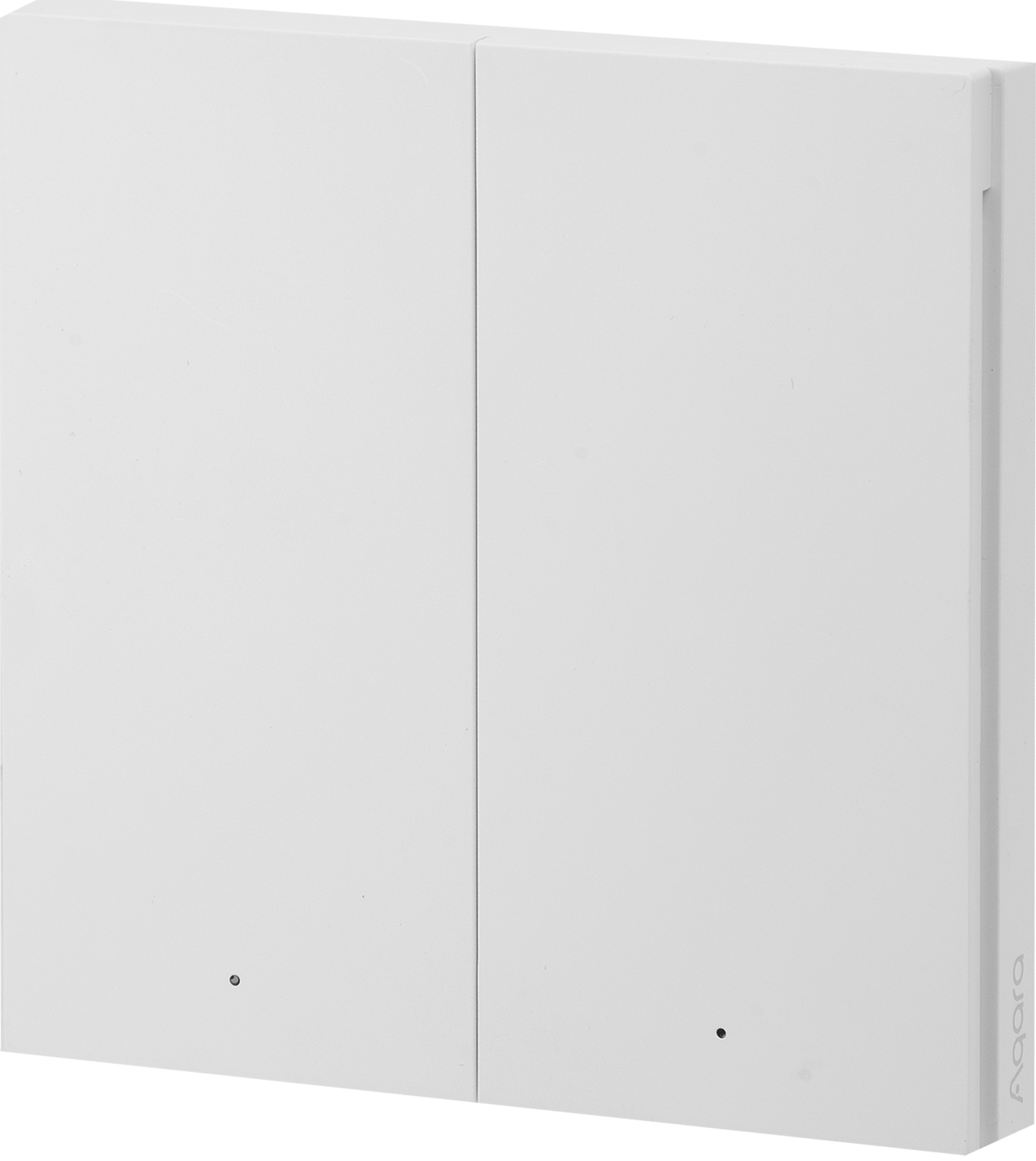 Умный выключатель Aqara Smart Wall Switch H1 EU, двухклавишный, белый ...