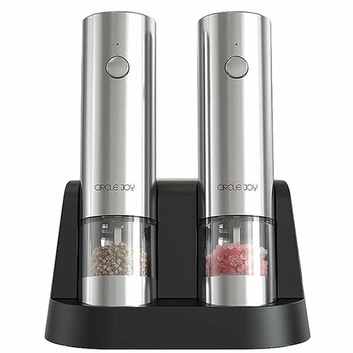 Набор электрических мельниц Circle Joy Fellow Electric Grinder Set Серебро (2 шт) CJ-EG08