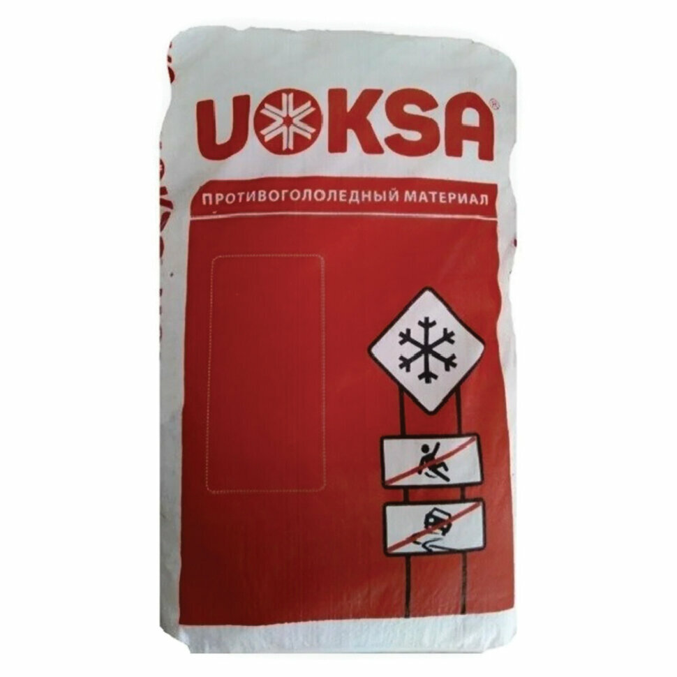 Реагент противогололедный UOKSA Соль техническая №3 (Галит), мешок 20 кг. 1076614 - фотография № 10