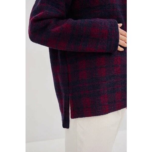 Топ УСТА К УСТАМ, размер onesize, фиолетовый, бордовый