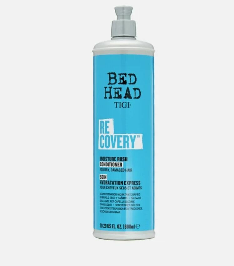 TIGI BED HEAD RECOVERY CONDITIONER - Увлажняющий кондиционер для сухих и поврежденных волос, 600 мл