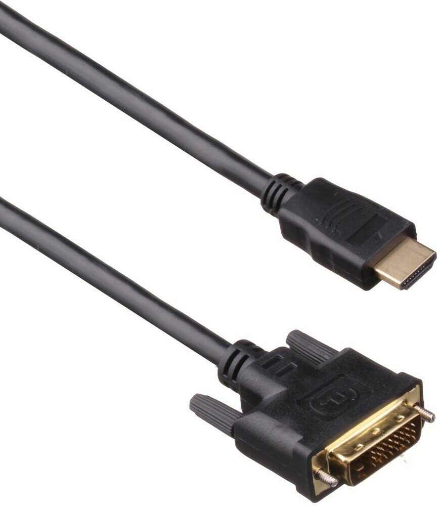 Кабель HDMI-DVI Exegate EX294671RUS (19M/19M, single link, 10м, позолоченные контакты) - фото №3