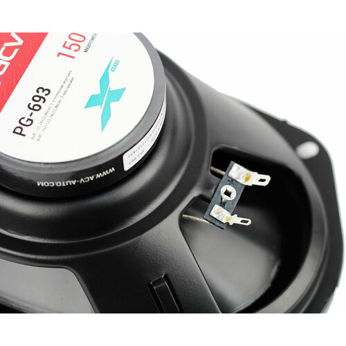 Колонки автомобильные ACV PG-693S 240Вт 88дБ 4Ом 15x23см 6x9дюйм ком2кол коаксиальные трехполосные 360900₽