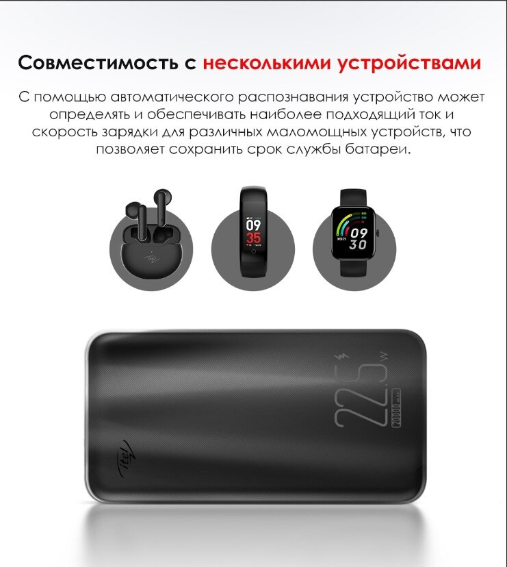 Внешний аккумулятор (Power bank) Itel - фото №8