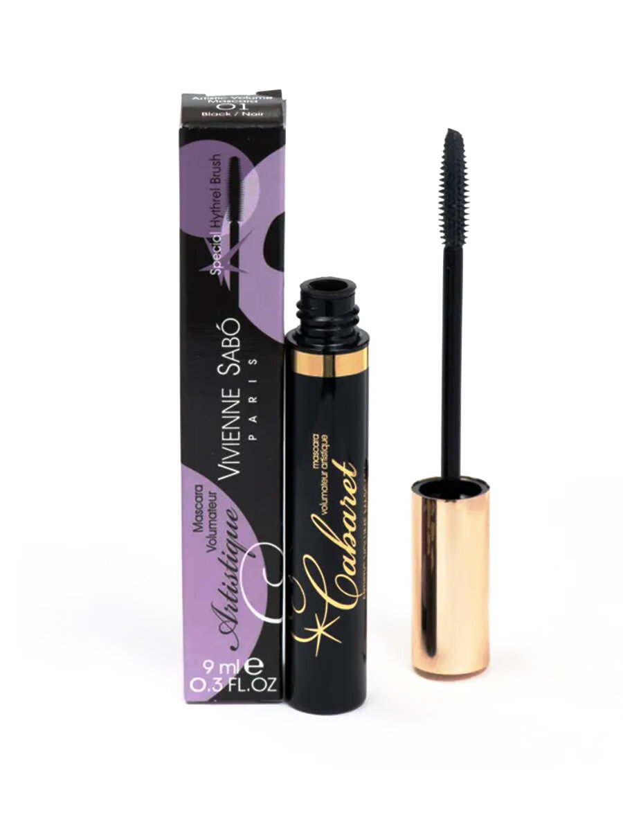 Тушь для ресниц "Cabaret" Mascara, со сценическим эффектом (Супер-объем), 9 мл, черная — фото 1