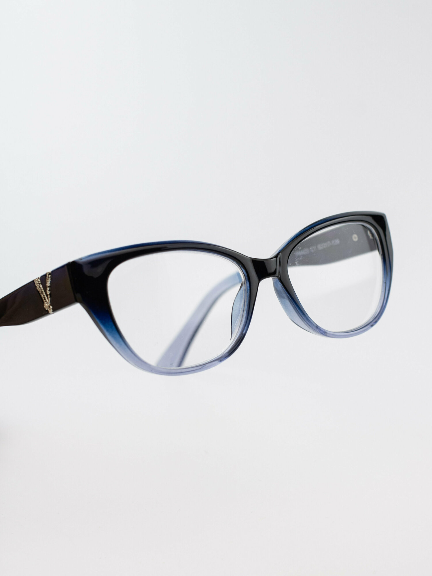 Очки для зрения женские +2,50 Корригирующие очки с прозрачными линзами