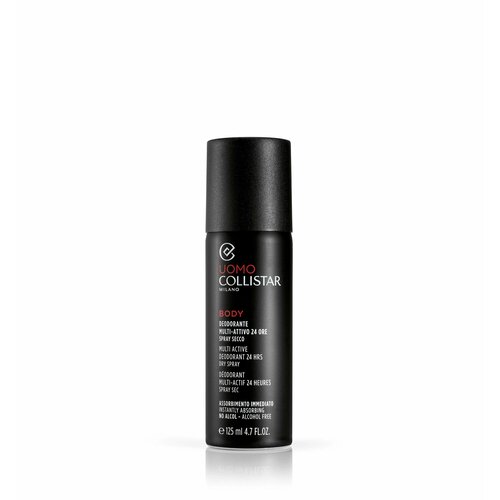 Спрей- дезодорант мужской 24 часа/ 125 мл, COLLISTAR Uomo Multi-Active Deodorant 24hrs Dry Spray/ 125ml