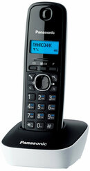 РТелефон Dect Panasonic KX-TG1611RUW белыйчерный АОН