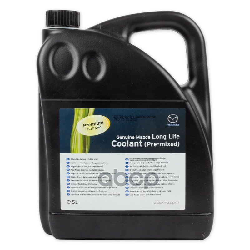 Антифриз зеленый LONG LIFE COOLANT PREMIUM FL22, 5Л