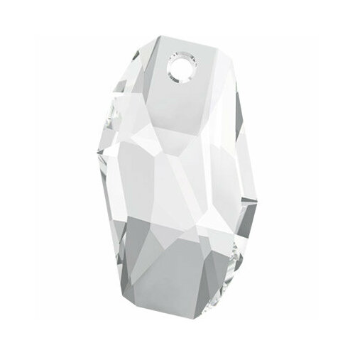 6673 Подвеска Crystal 18 х 10 мм кристалл в пакете белый (Crystal) 1 шт подвеска натуральная глянцевая мирная пряжка для модных ожерелий браслетов