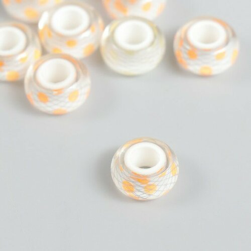 скумпия кожевенная лилла Бусина для творчества пластик Лилла - кружки 1,3х1,3х0,8 см(10 шт.)