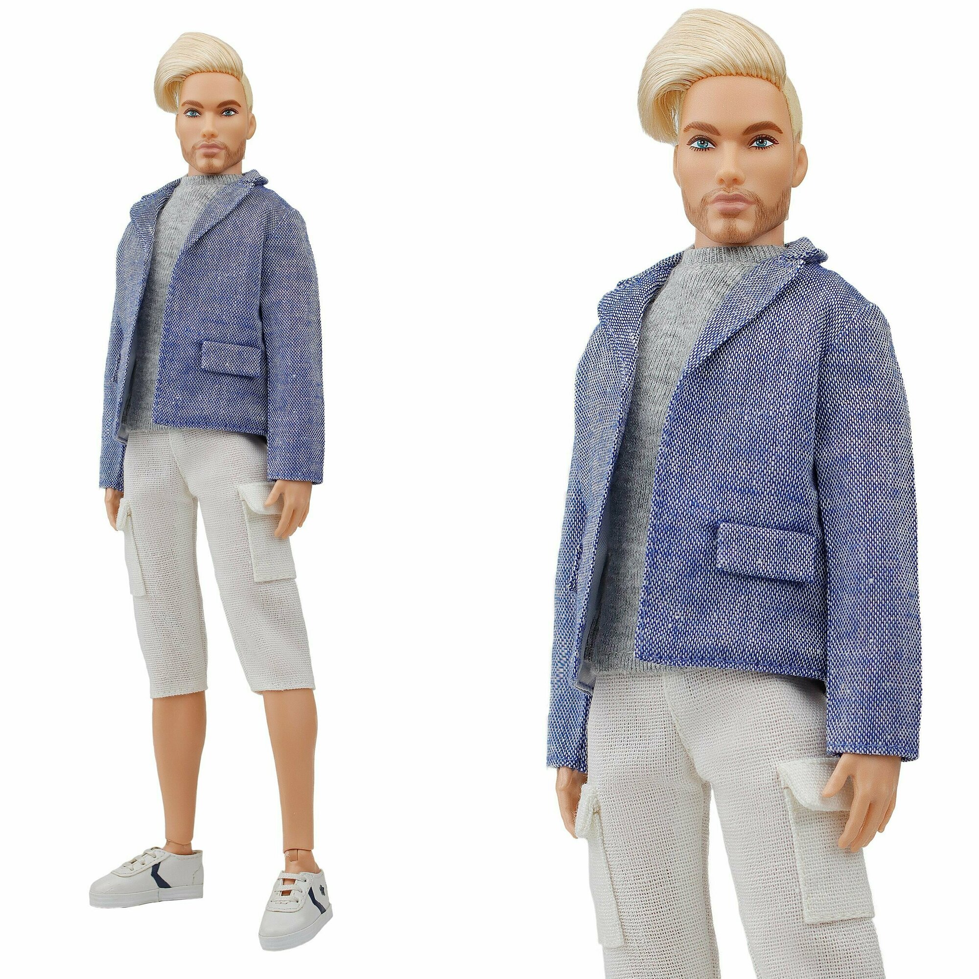 Пиджак одежда для куклы мальчика типа Кен (друг Барби) 30 см
