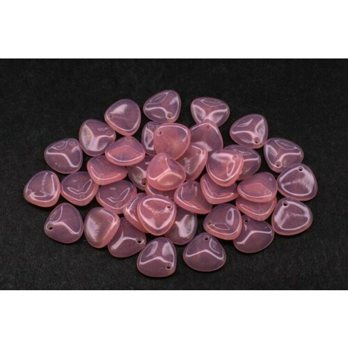 Бусины Rose Petal beads 8мм, отверстие 0,5мм, цвет 71010 розовый опал молочный, 734-005, около 10г (около 50шт) орнамент крашенный decomaster 71010 59 100 100мм