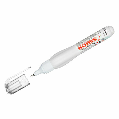 Корректирующий карандаш Kores Tri Pen, 08мл, металлический наконечник, 313191