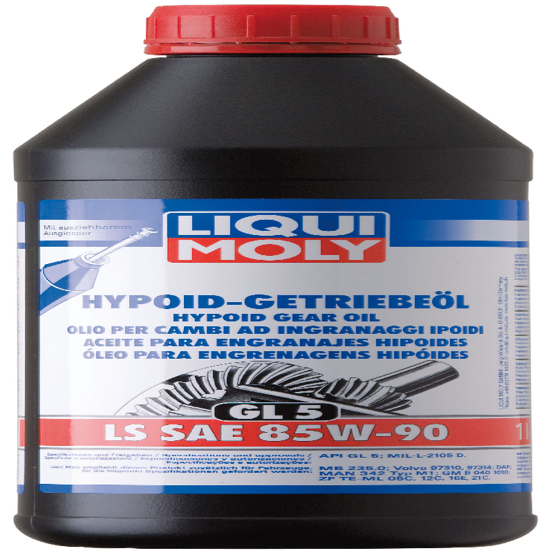 Масло трансмиссионное LIQUI MOLY Hypoid-Getriebeoil LS 85W-90