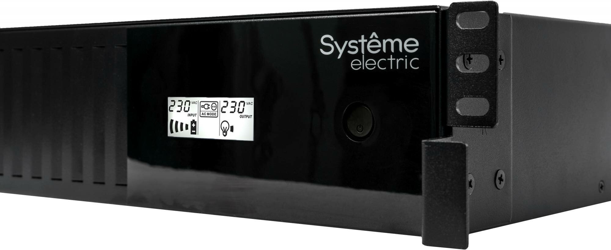 Источник бесперебойного питания Systeme Electriс Smart-Save SMT, 3000VA/1800W, RM 2U, Line-Interactive, LCD, Out: 230V 8xC13, SNMP Intelligent Slot, USB, RS-232 (SMTSE3000RMI2U) Systeme Electric - фото №3