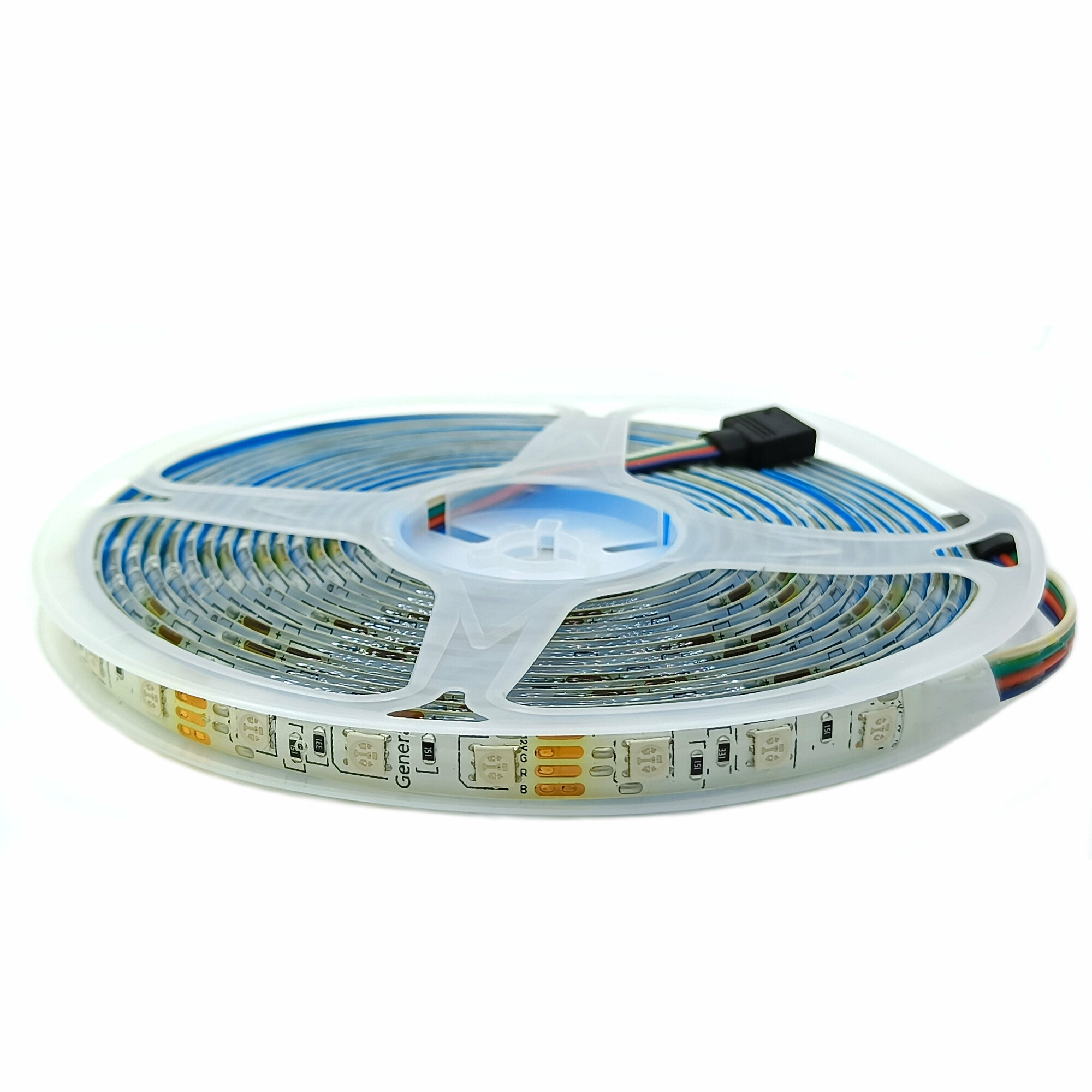 Светодиодная лента SMD5050 12В 14.4Вт RGB герметичная IP65 General - фотография № 5