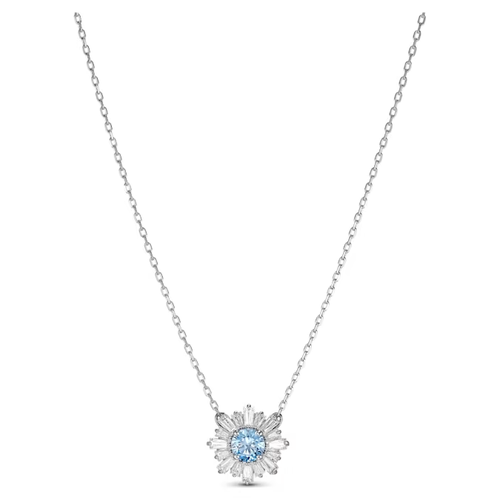 Колье SWAROVSKI, кристаллы Swarovski, длина 38 см, золотой