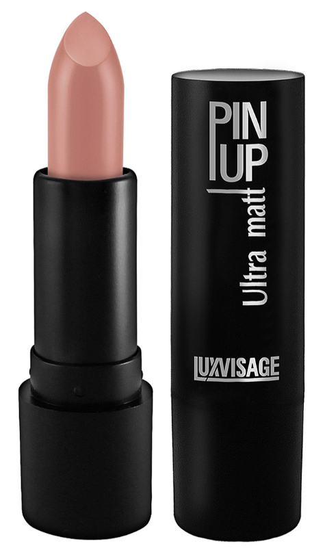 LUXVISAGE, PIN-UP Ultra matt, Помада для губ, тон №504, 4 г