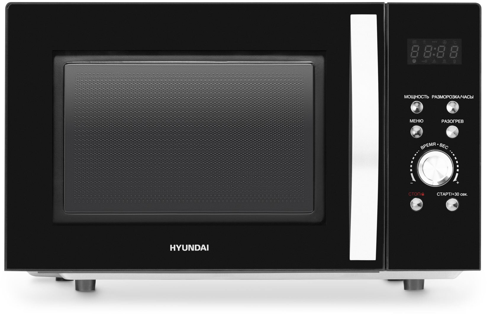 Микроволновая печь Hyundai HYM-D2078, черный - фото №11