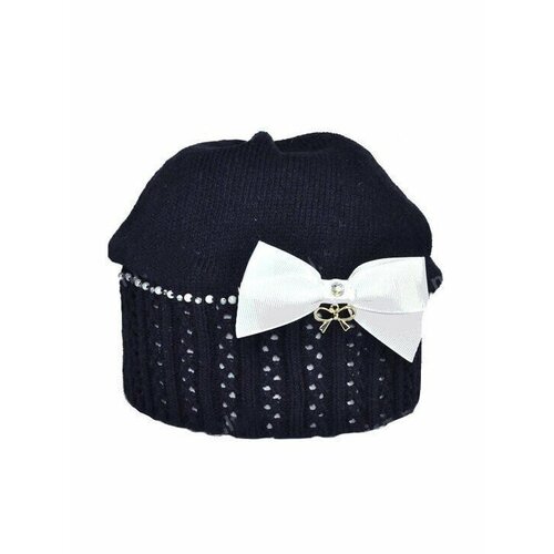 фото Шапка mialt, размер 50-52, синий