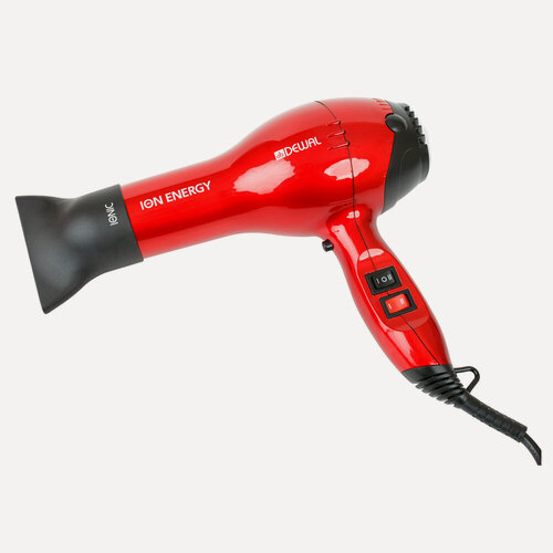 Изображение товара Dewal Professional ION ENERGY Деваль Ион Энерджи красный вес 650 гр 2000 Вт 03-8800 Red -