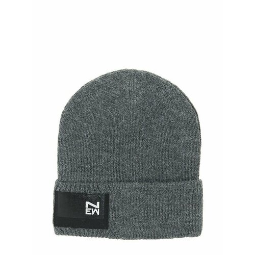 фото Шапка mialt, размер 50-52, серый