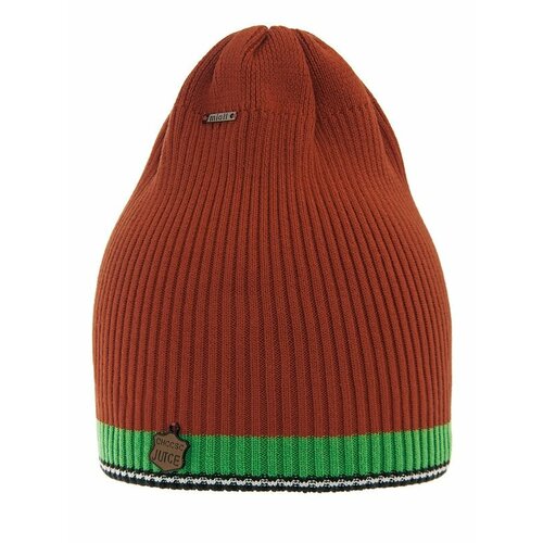 фото Шапка mialt, размер 52-54, коричневый