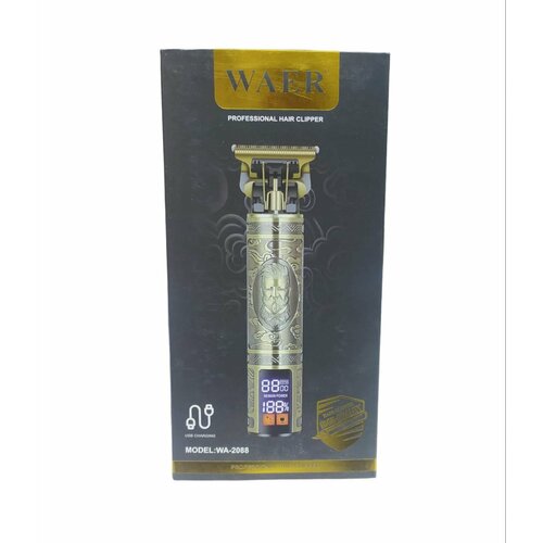 Беспроводная машинка для стрижки WAER WA-2088 с LED индикатором и турбо режимом 134900₽