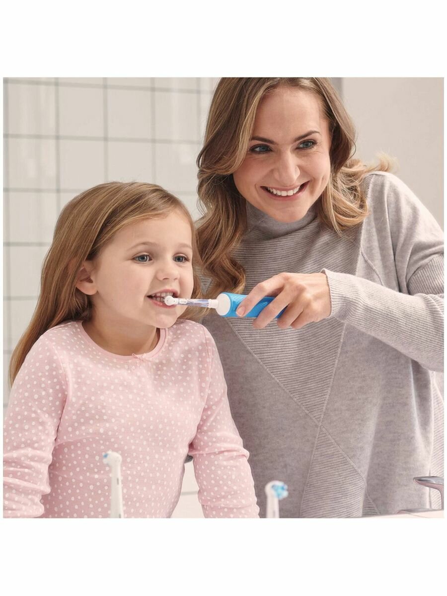 Сменные насадки Oral-B Kids Frozen, 4 шт EB10S-4 - фотография № 8