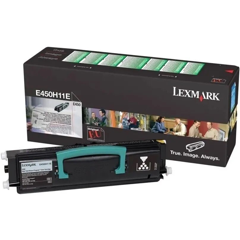 Картридж Lexmark E450H11E, черный