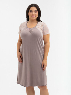 Сорочка  Lilians, размер 108, розовый, бежевый