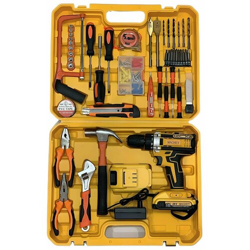 Набор шуруповерт большой оранжевый 889000₽