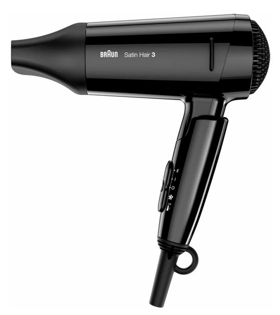 Фен Braun HD 350 Satin Hair 3, черный