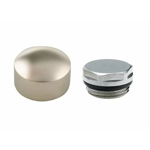 Заглушка с декоративным колпачком Hummel Designtechnik 12 матовый никель 500₽