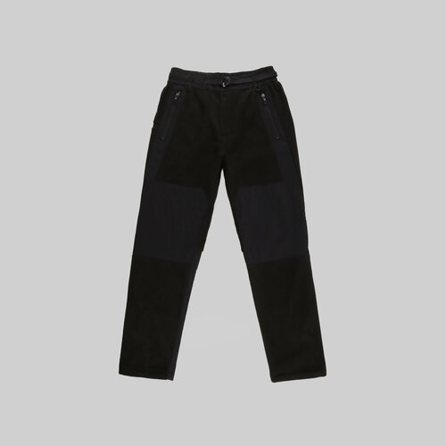 брюки Krakatau, карманы, регулировка объема талии, размер 34, черный