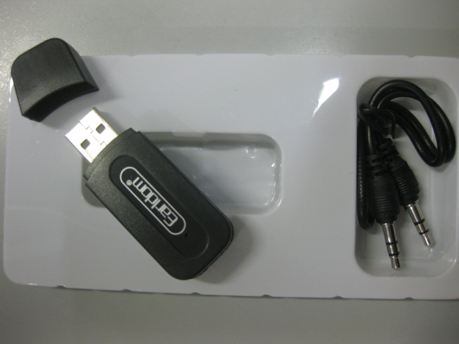 USB AUX Bluetooth адаптер (приемник) Earldom wireless audio receiver ET-M22 черный