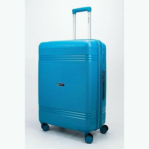 фото Чемодан mironpan улучш мирон бир м, 75 л, размер m, бирюзовый, зеленый