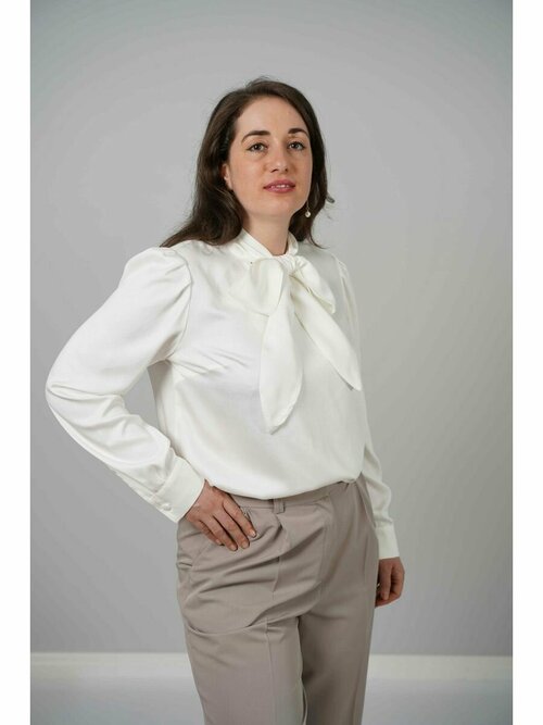 Блуза  MIRISEN, размер 50, белый