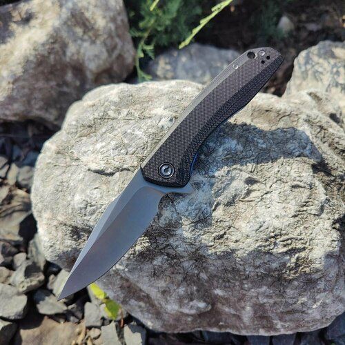 Нож складной Civivi складной туристический нож civivi chronic 9cr18mov steel satin finished handle g10 black