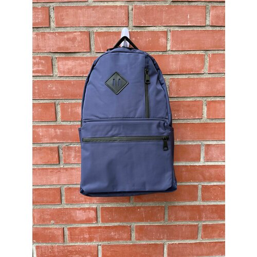 фото Рюкзак городской, унисекс, синий нет бренда
