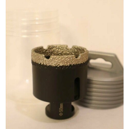 Коронка алмазная М14 50х35мм / Коронка алмазная по керамике и керамограниту М14 для УШМ 50х35мм