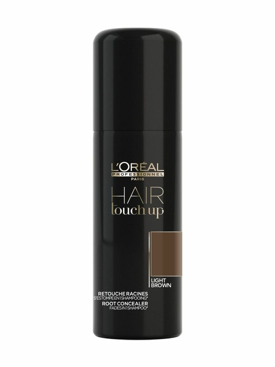 Loreal Hair Touch Up LIGHT BROWN - Спрей тонирующий 75 мл